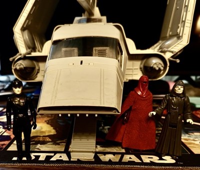 Star Wars Imperial Shuttle 1984 Kenner Return Of The Jedi 100% Complete & Figs