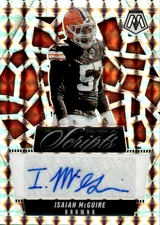 2025 Panini Mosaic Scripts #SCR-IME Isaiah McGuire BROWNS