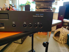 Cambridge Audio Azur 340C Black CD Player w/ Remote, RCA/Optical/Coax Out