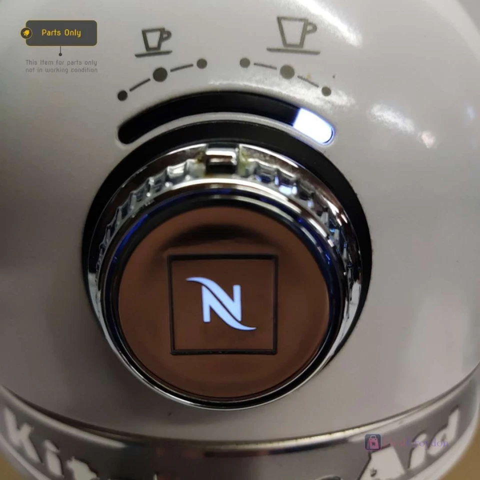 KITCHENAID ARTISAN COFFEE MAKER NESPRESSO 5KES0503BFP COFFEE MACHINE FAULTY - Image 2 of 4