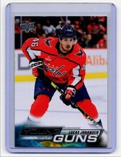 2022-23 Upper Deck Young Guns Lucas Johansen Rookie Washington Capitals #482