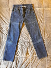Vintage Wrangler Jeans 29x33 27x31.5 Blue 70s 80s Cowboy Cut Made In USA