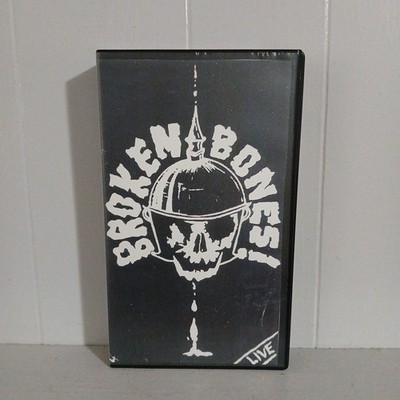 Broken Bones Live At Leeds VHS Punk Rock Concert Video