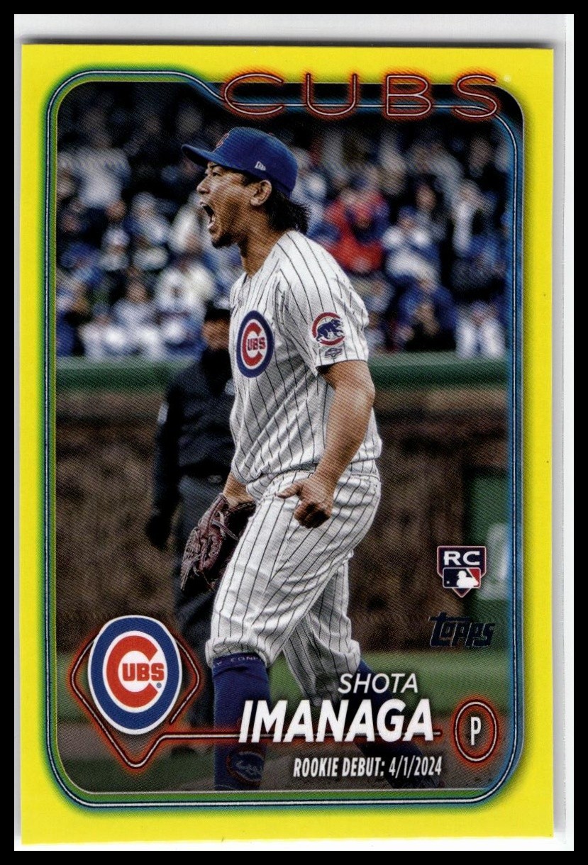 2024 Topps Update #US281 Shota Imanaga Yellow