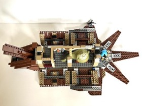 Used LEGO Star Wars: Jabba's Sail Barge (75020) MISSING Leia's hair & Poster