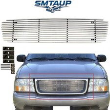 Grille Insert For 1998-2003 Gmc Jimmysonoma Front Polished Billet Grill Chrome