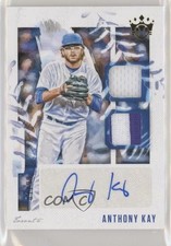 2020 Panini Diamond Kings DK Material Signatures Gold 1/99 Anthony Kay Auto 02bq