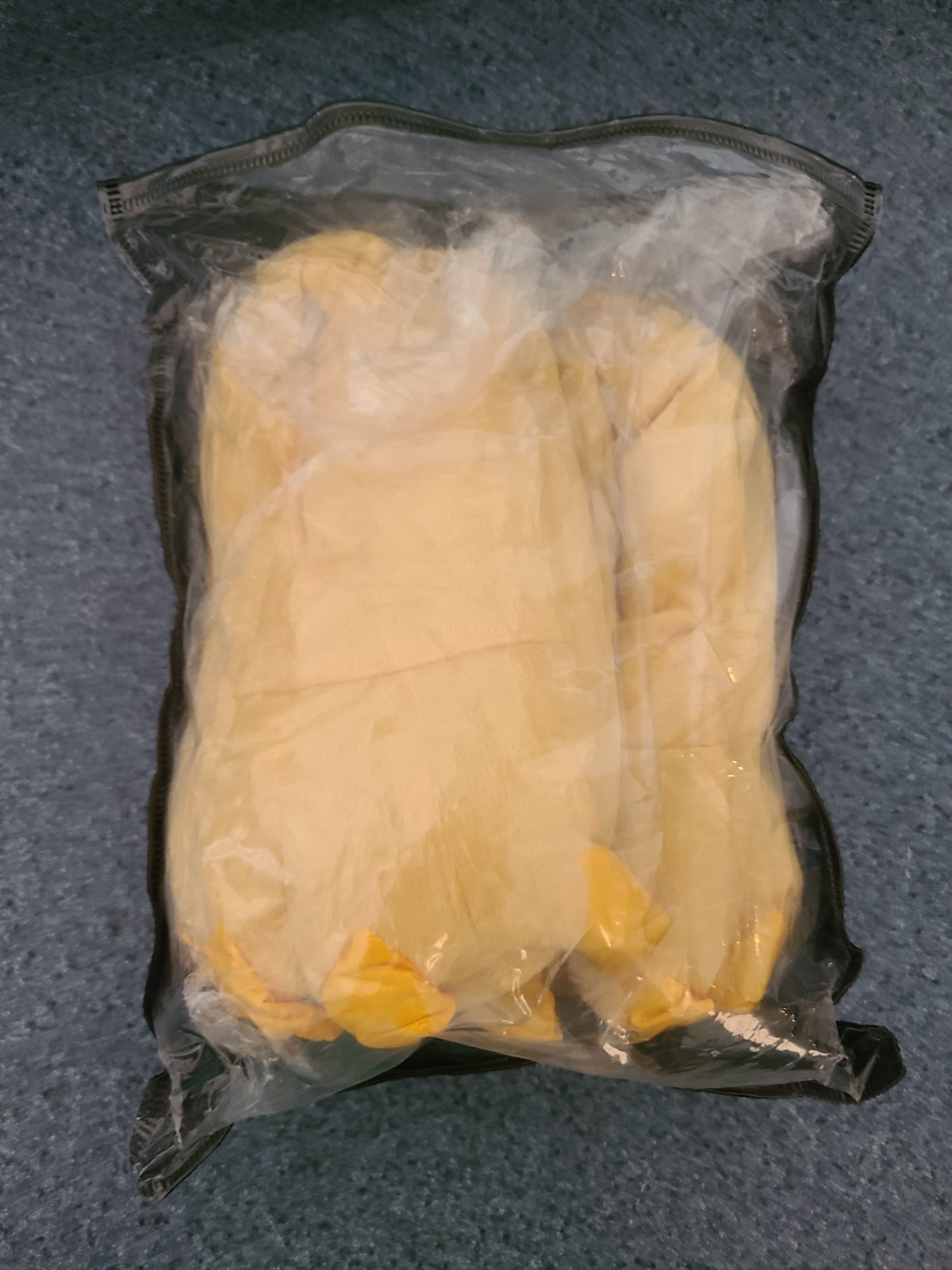 PANTOFOLA D’ORO Pantofole zampa peluche giallo dinosauro ST bambino