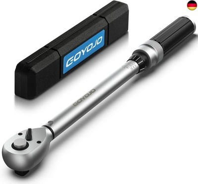 Torque Wrench 3/8 Inch, 5-60 Nm Motorcycles & Bicycles Torque Wrench, ±3% Error