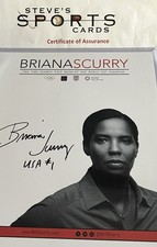 Briana Scurry Olympian Signed 8x10 USA Soccer Photograph w/ COA, Top Loader