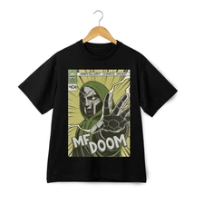 MF DOOM Madvillainy Comic Cover Graphic T-Shirt – Retro Hip-Hop Art