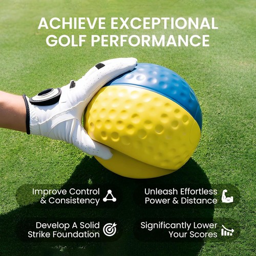 Aiuto Allenamento Palline da Golf con Cordino Regolabile Comodo per Mettere Pratica - Foto 14 di 22