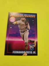 FERNANDO TATIS JR  2021 TOPPS  BIG LEAGUE  DEFENSIVE WIZARDS #DW-10 PADRES S.S