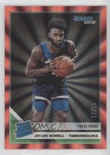 2019 Panini Donruss Rated Rookie Press Proof Red Laser 17/99 Jaylen Nowell 02ez