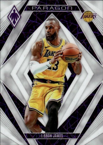 2023-24 Panini Phoenix #14 LeBron James Paragon Phoenix White Lazer #/150 - Picture 1 of 2