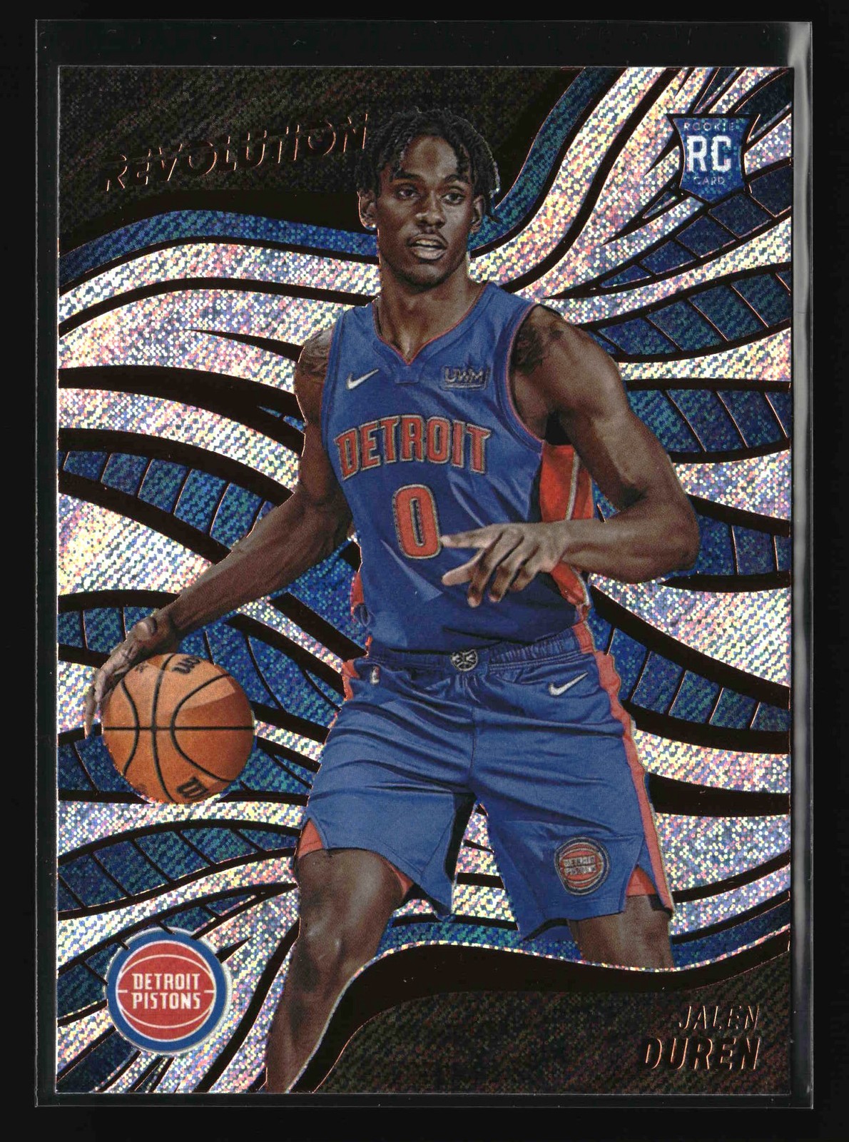2022-23 Panini Revolution - #150 Jalen Duren RC - Detroit Pistons