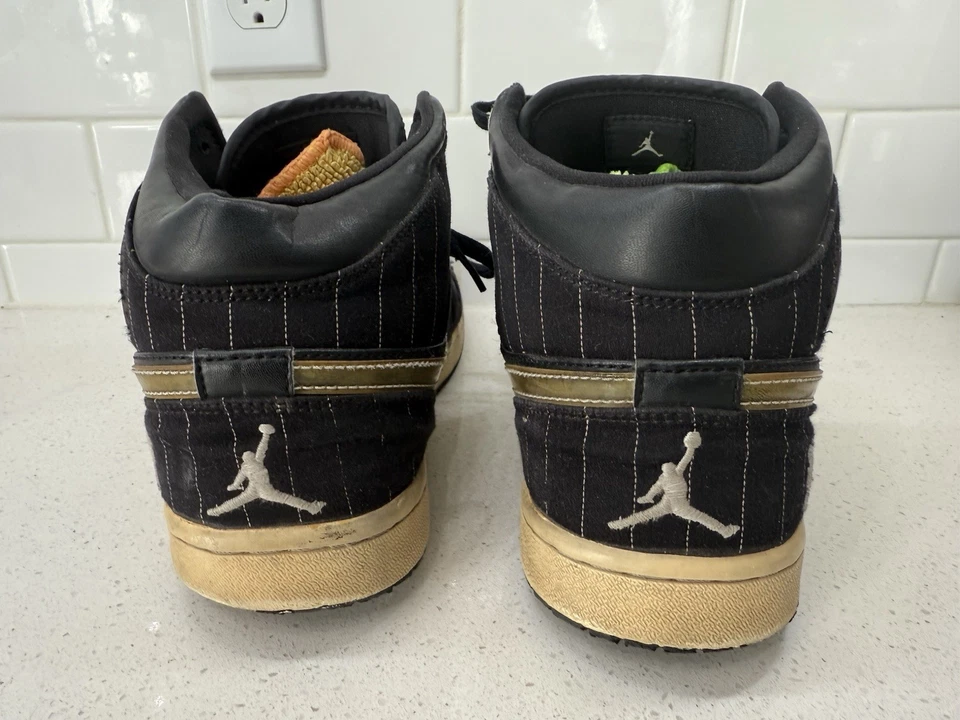 Nike Air Jordan 1 Retro Barons Away (2008) 325514-012 Talla 10 Foto 3 de 4