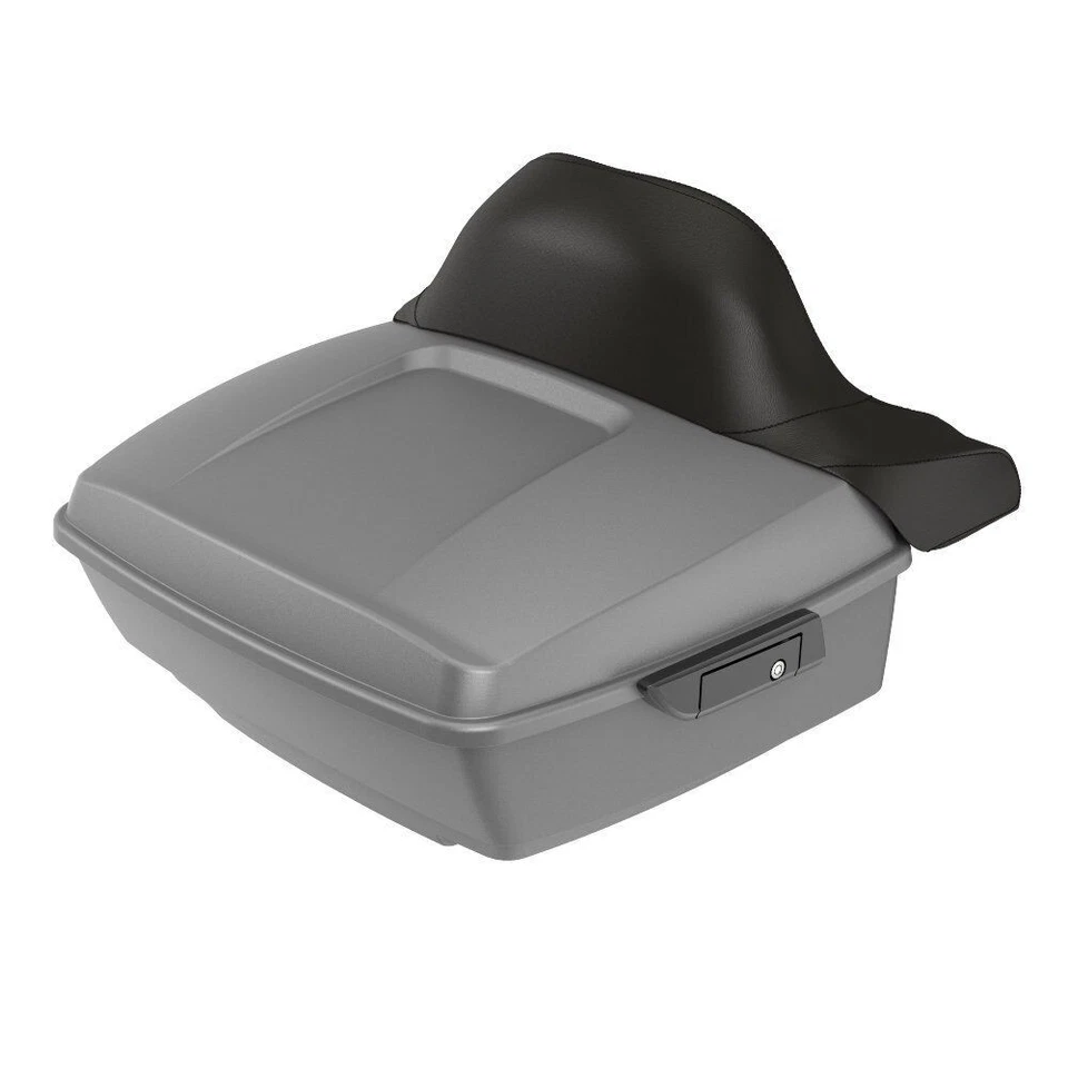 Baúl denim carbón King Tour Pack apto para 97+ Harley Street Road Glide Foto 4 de 4