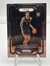 Panini Prizm 2023-24 Victor Wembanyama Rookie Spurs Basketball #136