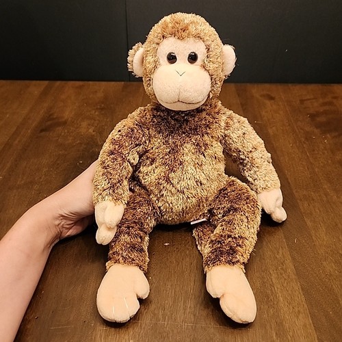 TY Beanie Buddies Bonsai the Chimpanzee Monkey Plush Toy 100% Ty Silk 16" 2003