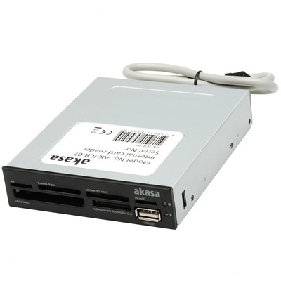 Akasa AK-ICR-07 Internal 6-Slot Multi Card Reader With Usb Port