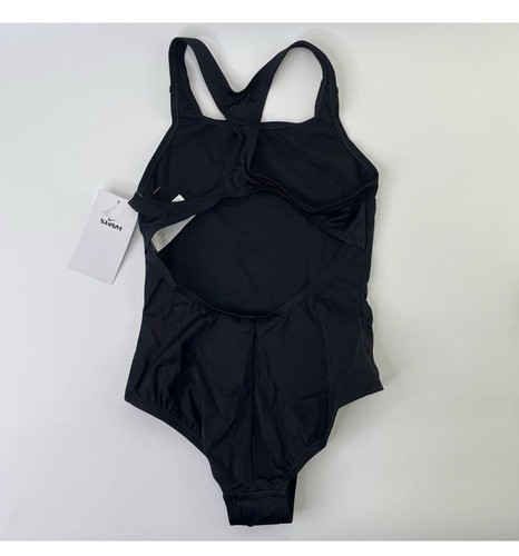 Nike Essential Girl's Racerback 1-Piece Swimsuit Black NESSB711-001 Sz Medium M - Picture 4 of 6