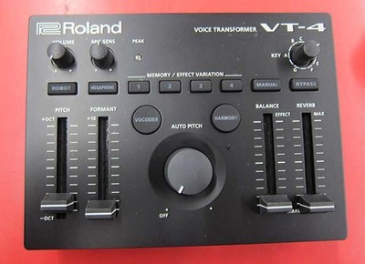 Roland VT-4 Vocal Effects Processor with Vocoder, Pitch Shifting & Harmonizer