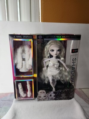 New Rainbow High Shadow Natasha Zima Series 1 Grayscale Fashion Doll (Damage Box