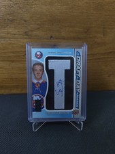 2023-24 Upper Deck SP Game Used Hockey Draft Day Marks /35 Auto Simon Holmstrom