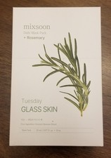 Mixsoon Daily Mask Pack  Rosemary Tuesday Glass Skin 10 Masks 