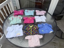 10 Piece Multicolor sleepers bundle 0-3M