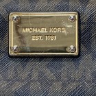 Michael Kors Brown Signature Monogram Zip Around Continental Wristlet Wallet — photo 6