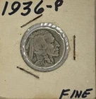 1936-P Fine Buffalo Nickel