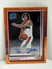 Tre Johnson III Auto/Autograph Red Prizm /49 2025-26 Panini Donruss Basketball