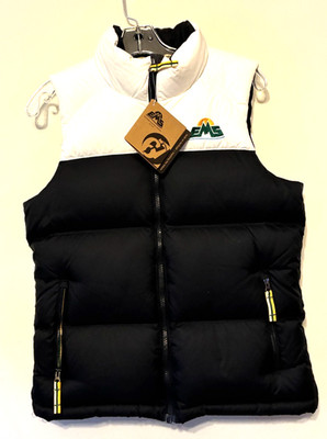 NEW EMS Eastern Mountain Sports DOWN Vest Women's XS Water & Wind Proof Packable