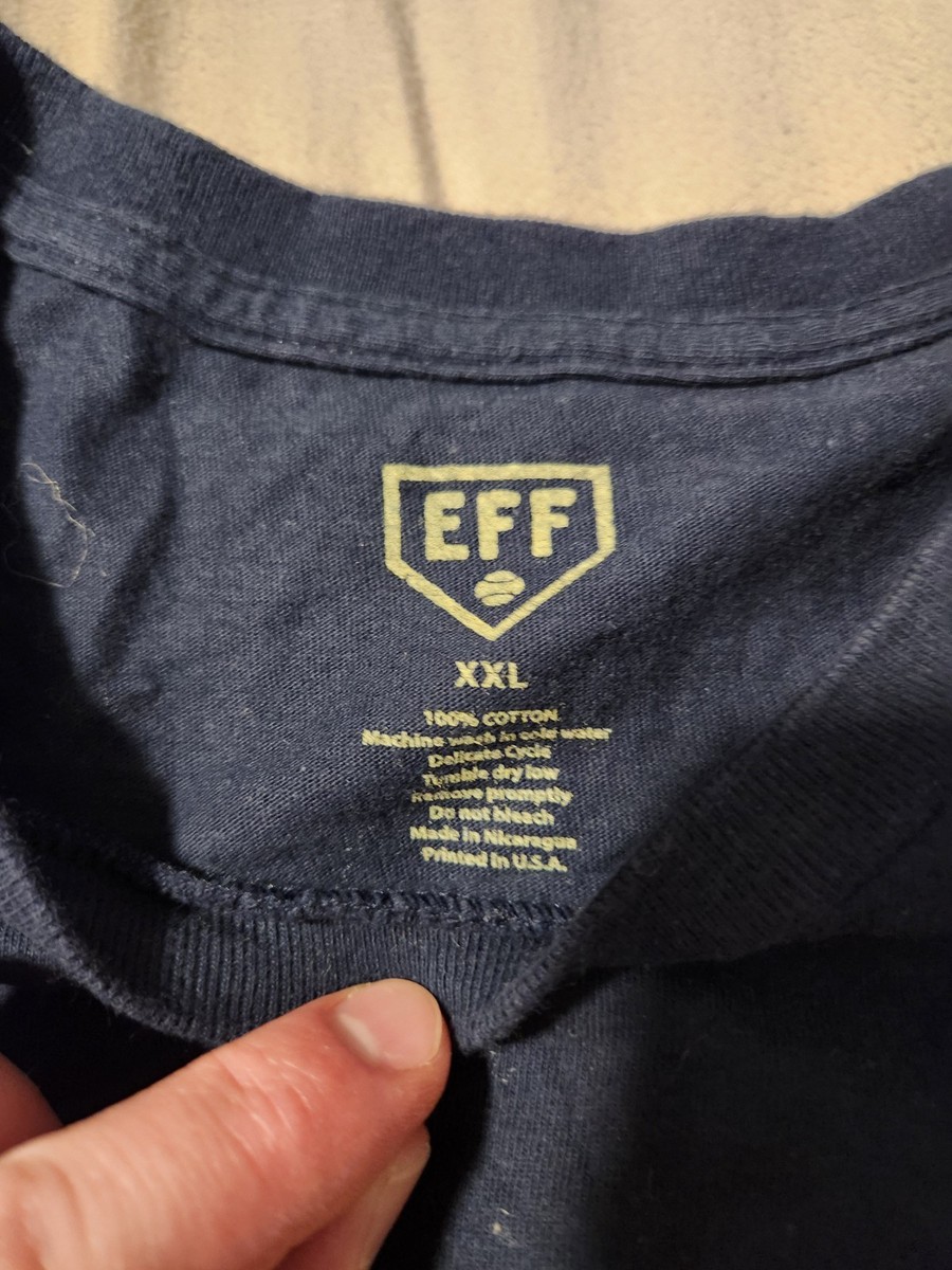 Ebbets Field Flannels EFF Katz Baseball Club T-Shirt XXL 100