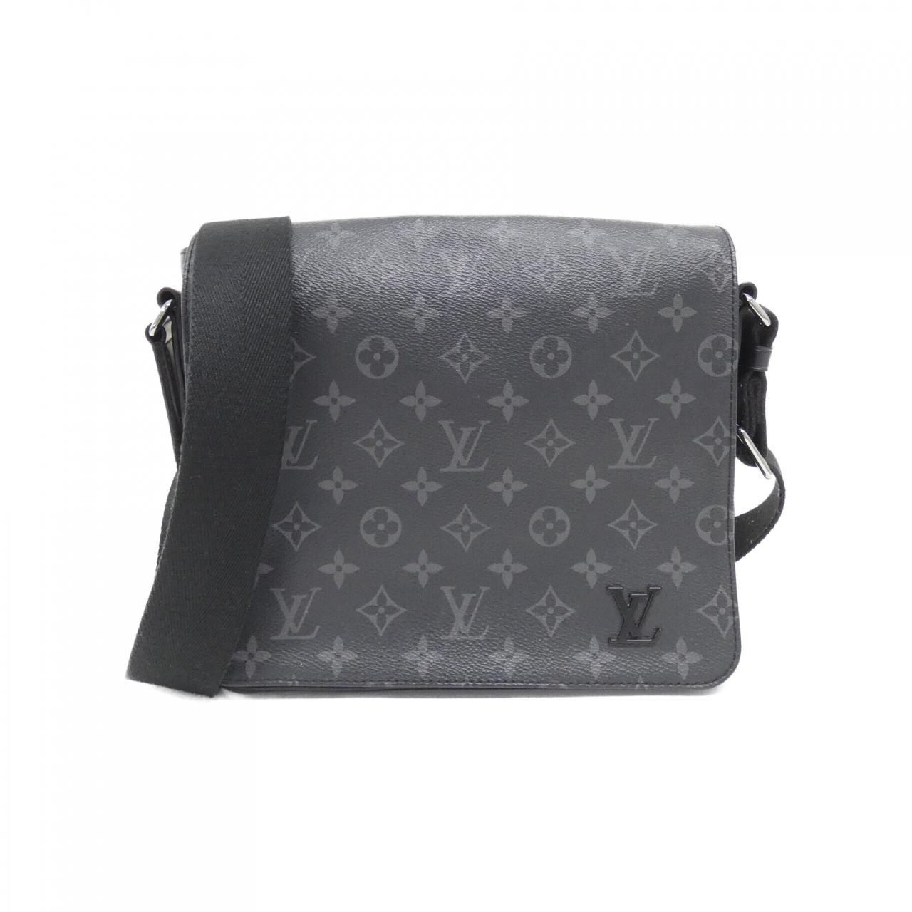 Authentic LOUIS VUITTON Monogram Eclipse District… - image 1