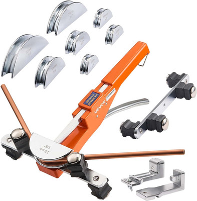 Tubing Bender Kit, 1/4 to 7/8 Inch, Compact Ratcheting Tube Pipe Bender, Forward