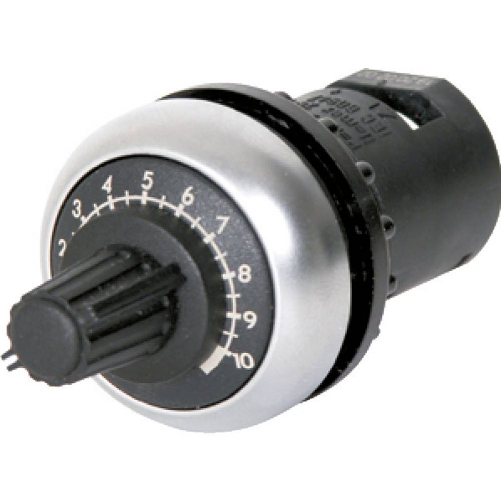 Potentiomètre rotatif 100 kOhm Eaton M22-R100K 229493 mono 0.5 W