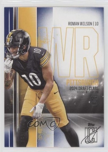 2024 Topps Signature Class Rookies Indigo /175 Roman Wilson #170 Rookie RC