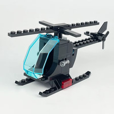 Military Camouflage Helicopter and Truck Building Blocks Set for Kids