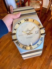 Orologio Omega Constellation Chronometer Orologio Da Parete Tavolo Vintage’80s
