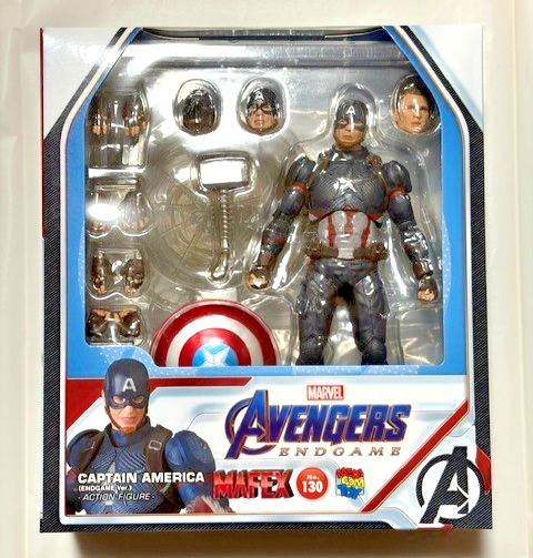 MEDICOM TOY MAFEX No.130 Avengers Endgame Captain America Action
