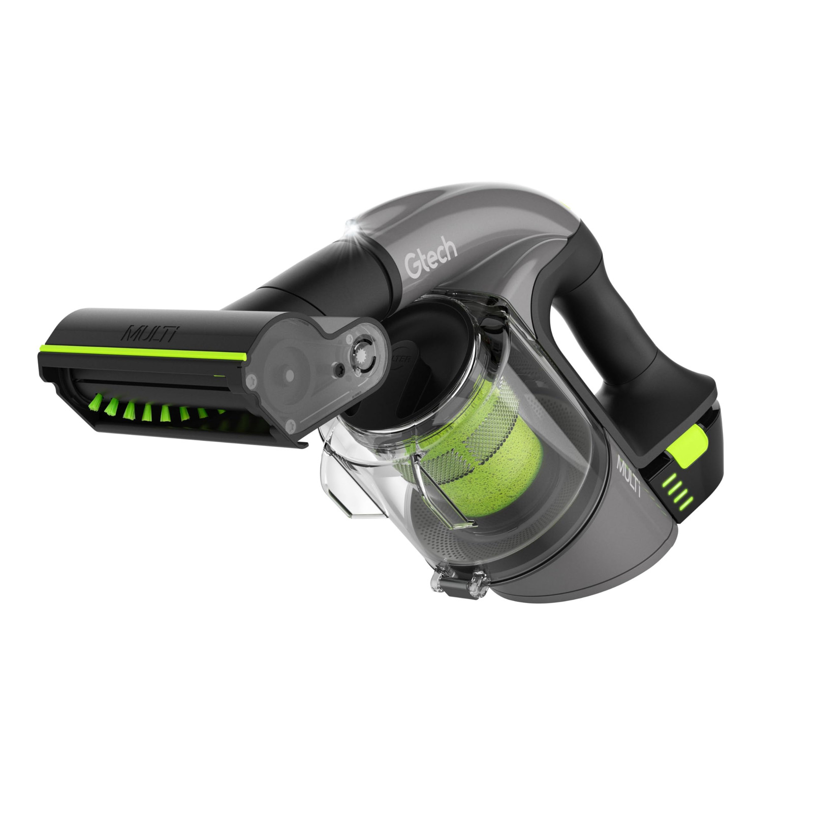 Multi MK2 Cordless Handheld Vacuum with Powered Brush Bar for Versatile Cleaning