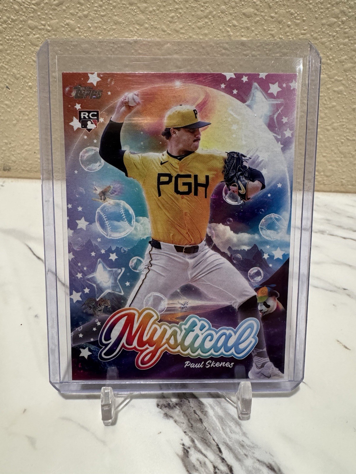 2024 Topps Update Mystical Paul Skenes RC Pittsburgh Pirates #MYS-27