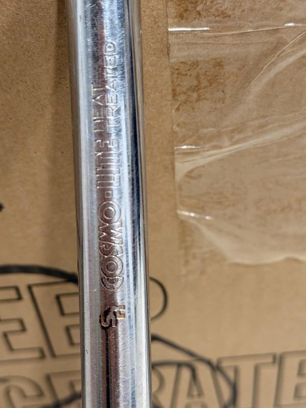 1985 SR Japan 175mm COSMO-LITE CRANKs Old School BMX Mongoose Californian GT RAD