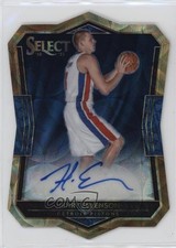 2016-17 Panini Select Die-Cut Rookie Scope 2/49 Henry Ellenson #5 Auto 0e28