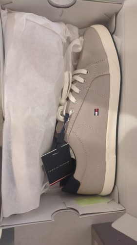 Tommy Hilfiger Iconic Long Lace Sneaker Herren Sneaker Beige