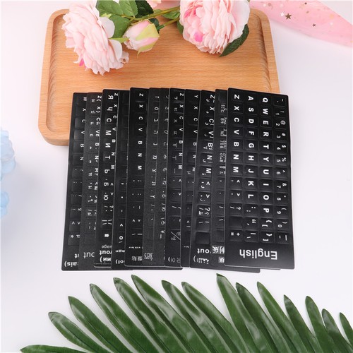 Standard Layout Stickers For Computer Laptop Keyboard Sticker A lot Language-bf - Afbeelding 7 van 14