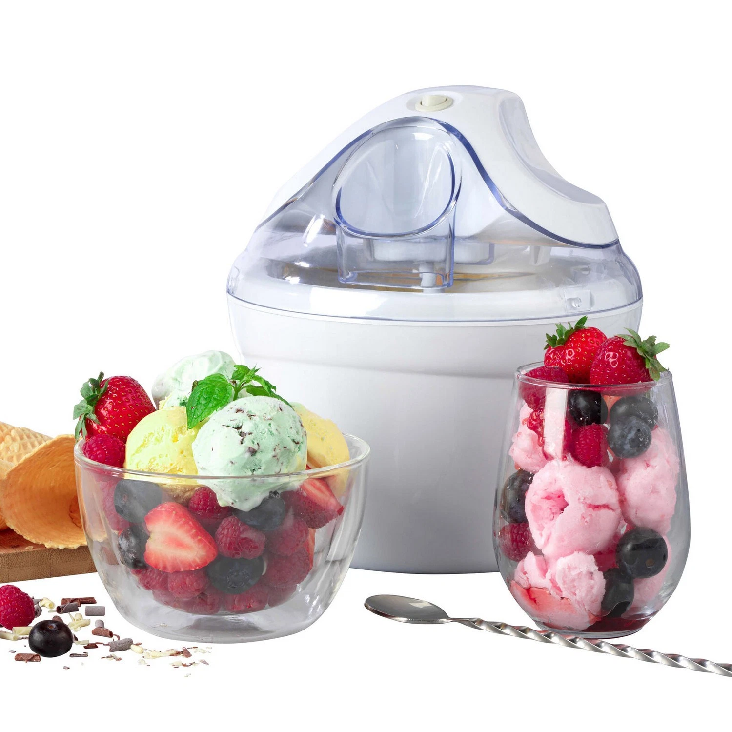 Progress 1.4 Litre Electric Compact Ice Cream Sorbet Gelato Frozen Yoghurt Maker
Opens in a new wind